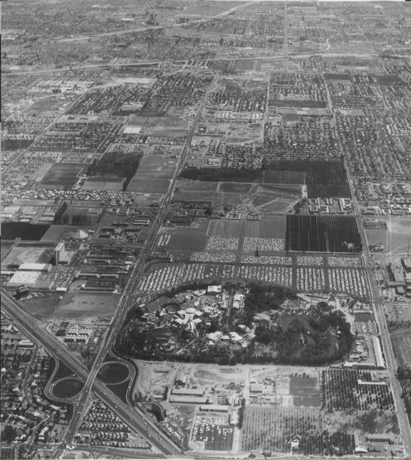 Anaheim historical after aerial