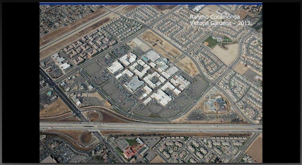 Industrial or airport area after major development